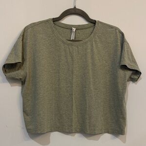 Lulu lemon Olive Green Women's Crop Top